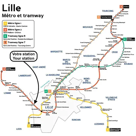 Apartamento Vauban: With Parking Lille